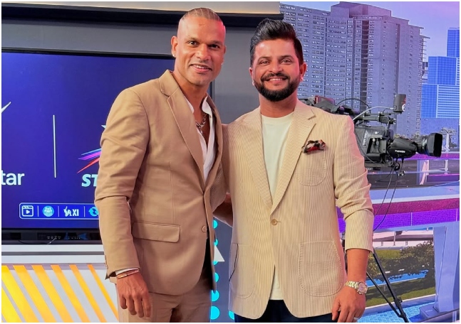 शिखर धवन और सुरेश रैना